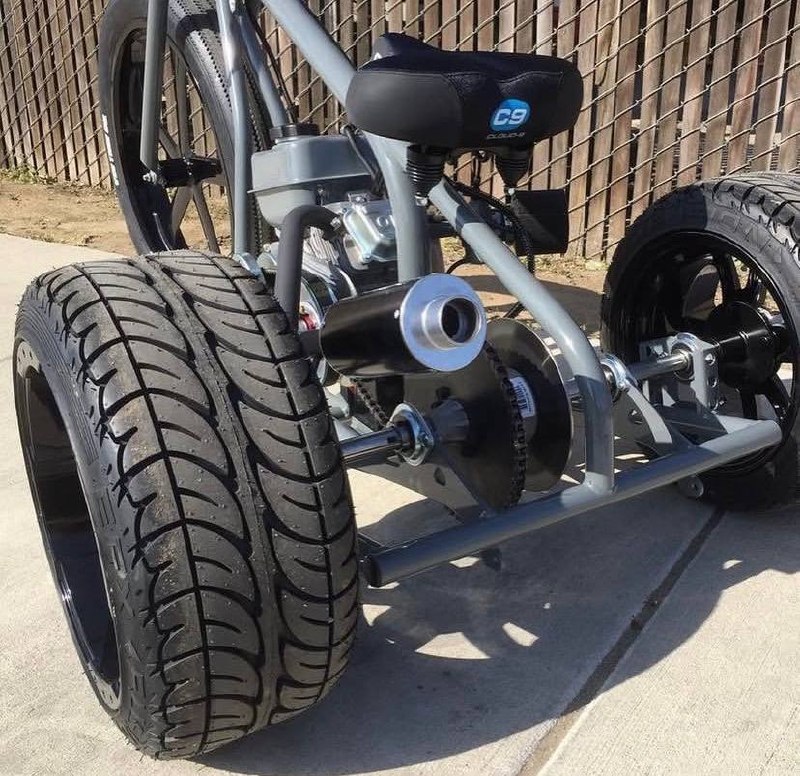 Gas trike parts mods accessories