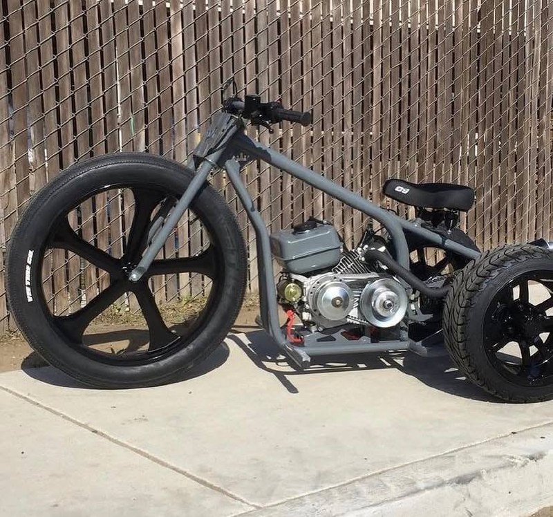 Gas powered drifter trike pro adult