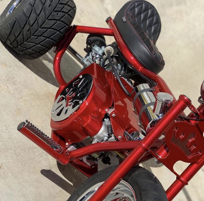 Crown Lowline 212 Mini Trike – High Performance Custom Build (50–65+ MPH) - Image 4