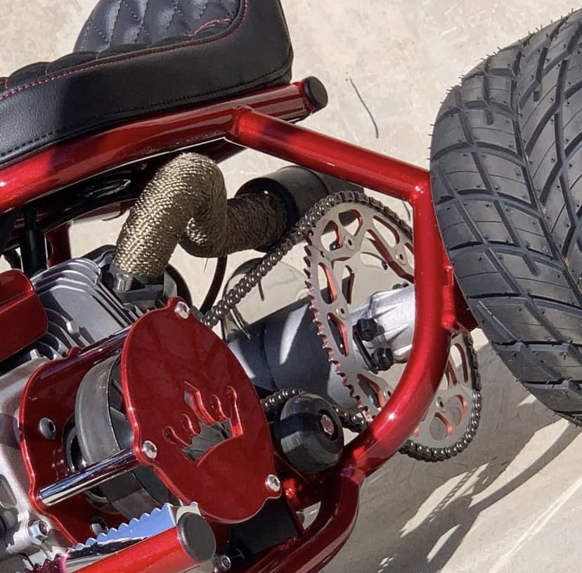 Crown Lowline 212 Mini Trike – High Performance Custom Build (50–65+ MPH) - Image 6