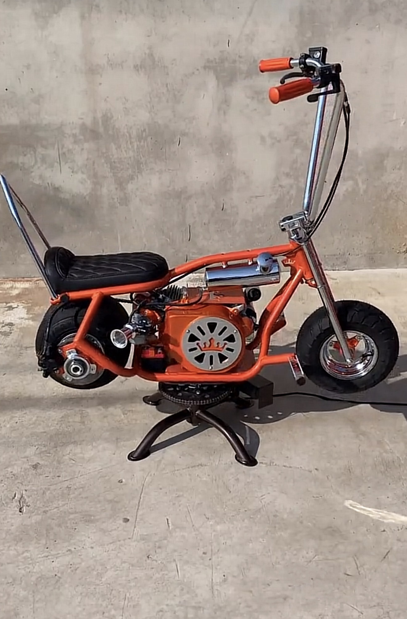 Crown Blaze 212 Mini Bike – High Performance Custom Street Build (50–65+ MPH) - Image 3