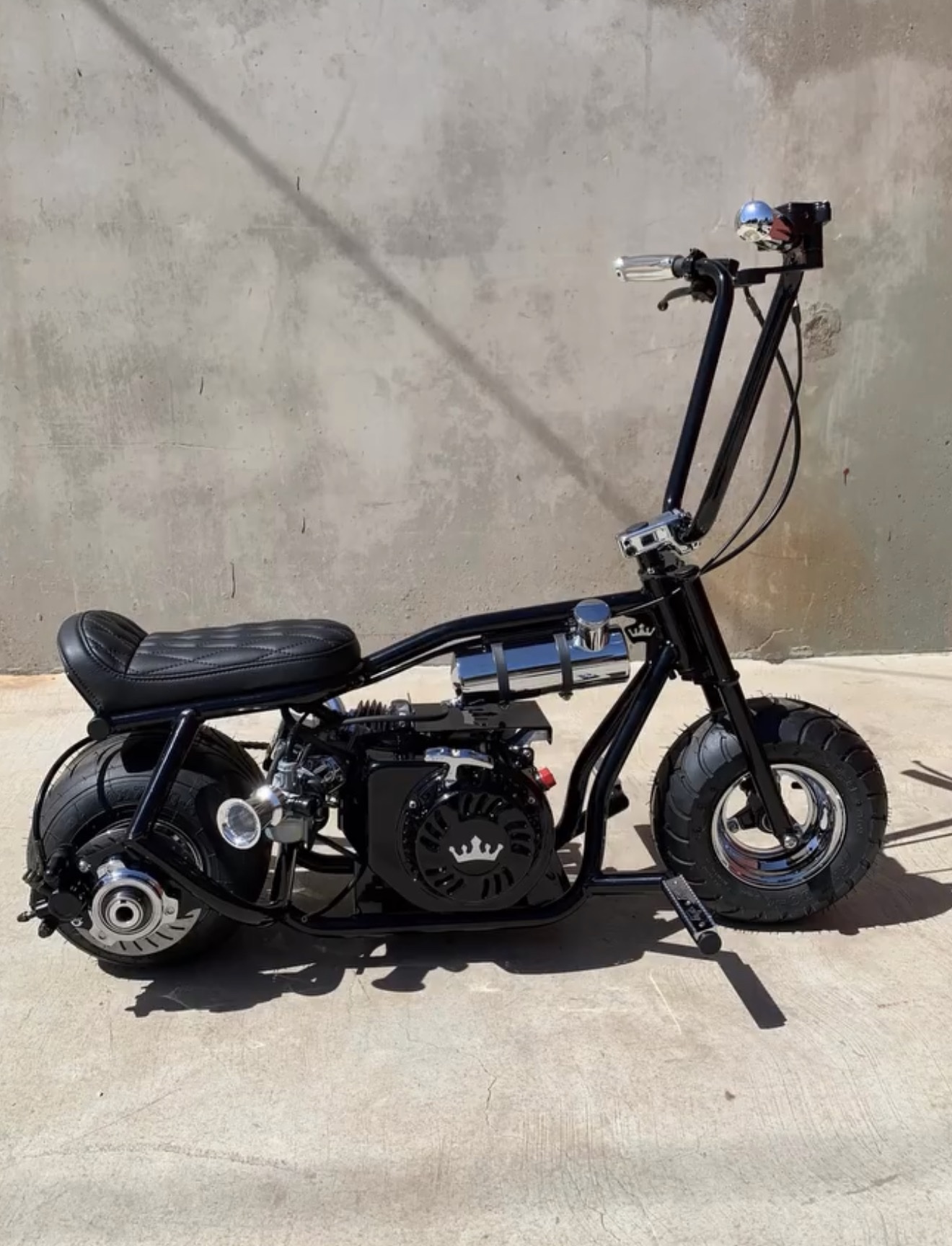 Crown Phantom 212 Mini Bike – Stealth Performance Edition (50–65+ MPH) - Image 5