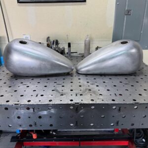 Custom Diamond-Cut Tank Panels (Pair)