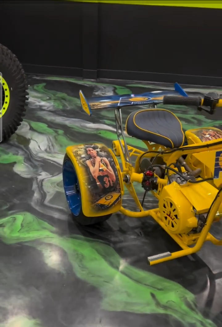 Pacers Edition Custom Drift Trike - Image 6