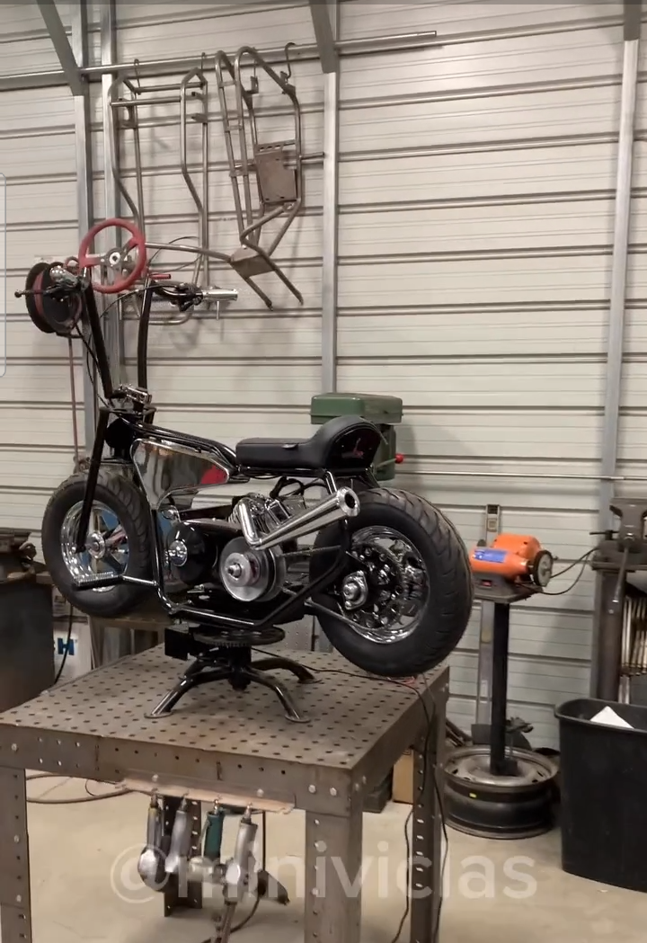 Chrome Phantom Mini Bike (Custom Build) - Image 2