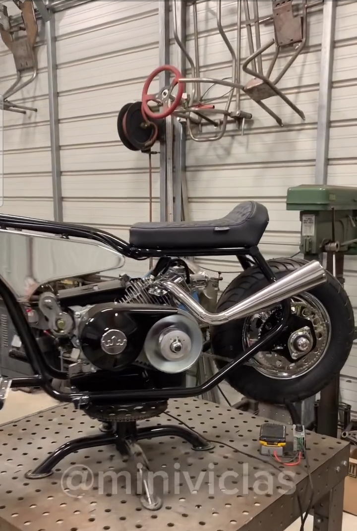 Chrome Phantom Mini Bike (Custom Build) - Image 3