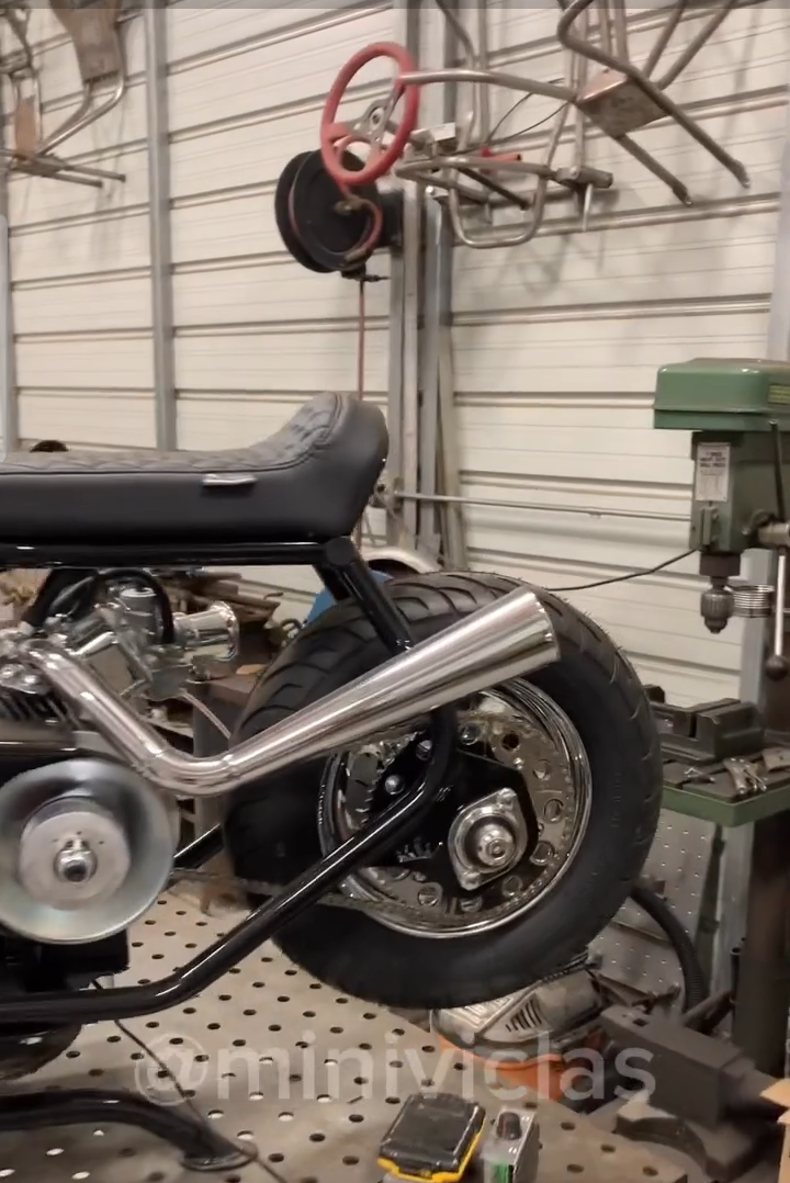Chrome Phantom Mini Bike (Custom Build) - Image 4