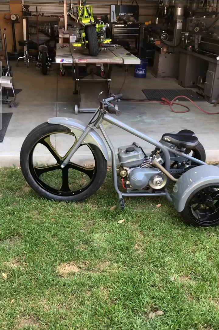 Shadow Grey Custom Drift Trike - Image 2