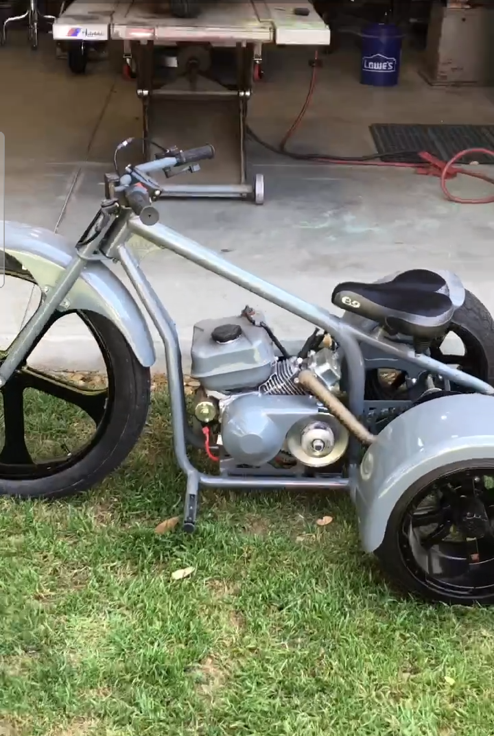 Shadow Grey Custom Drift Trike - Image 3