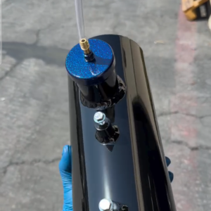 Custom Gloss Black Mini Bike Gas Tank (1 Gallon)