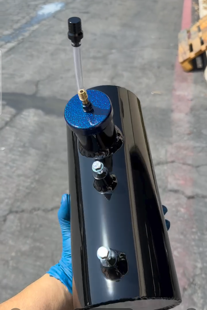 Custom Gloss Black Mini Bike Gas Tank (1 Gallon)