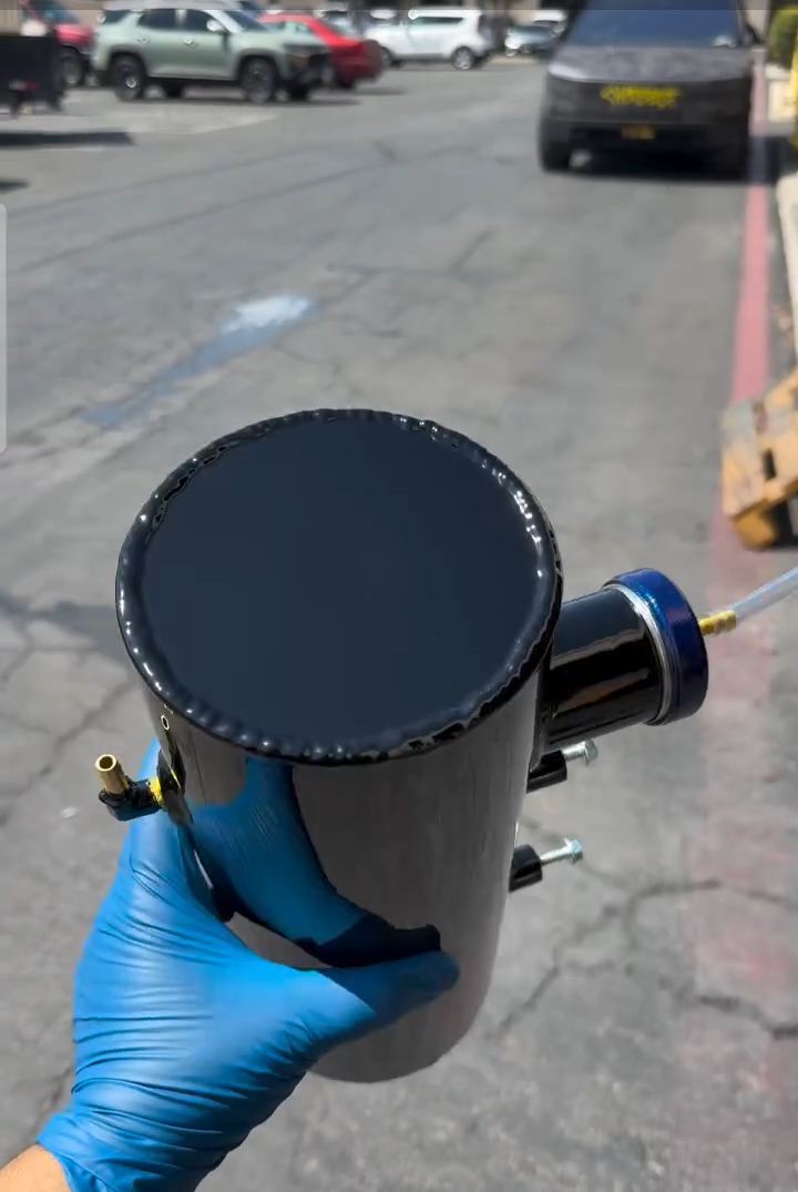 Custom Gloss Black Mini Bike Gas Tank (1 Gallon) - Image 6