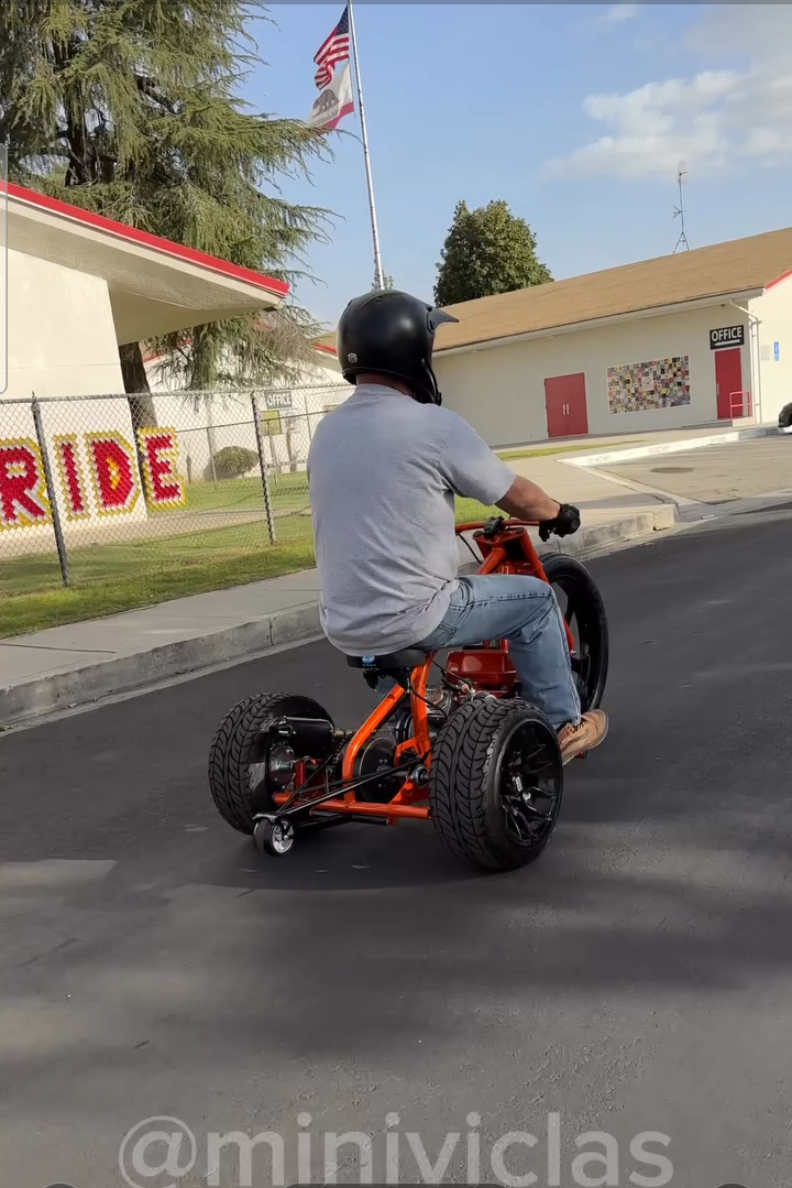 Custom Performance Drift Trike – Street Edition
