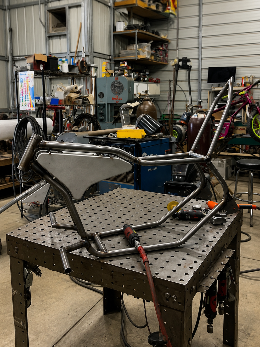 Custom Mini Bike Frame Kit - Image 3