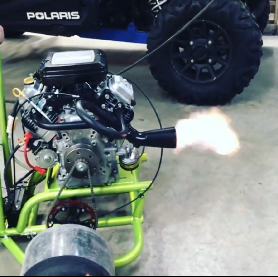 Custom Performance Racing Engine & Header Exhaust Setup - Image 2