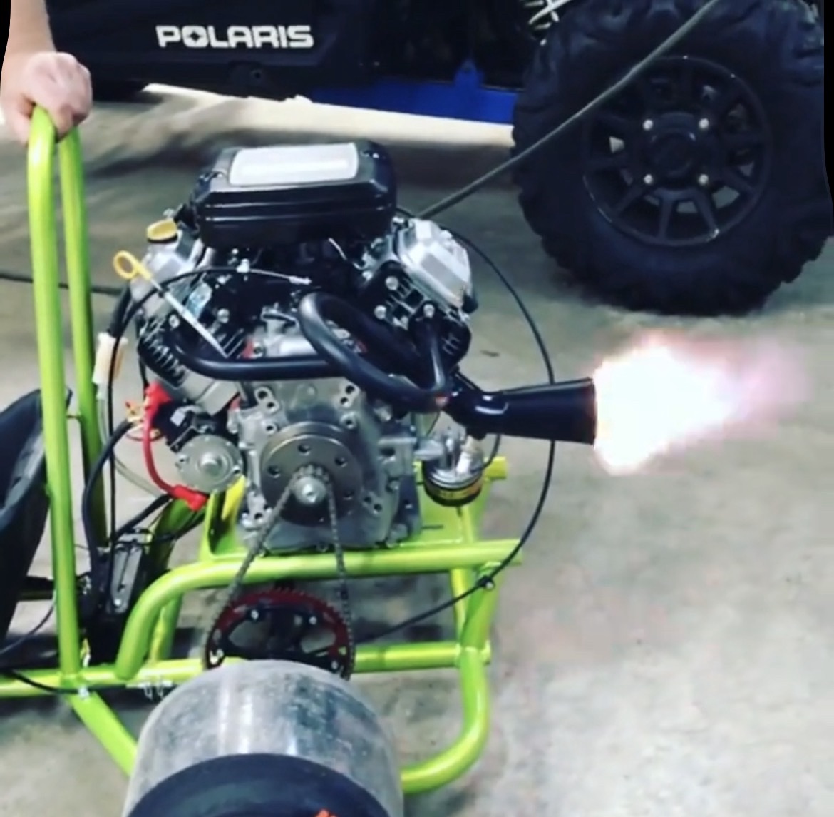Custom Performance Racing Engine & Header Exhaust Setup - Image 6