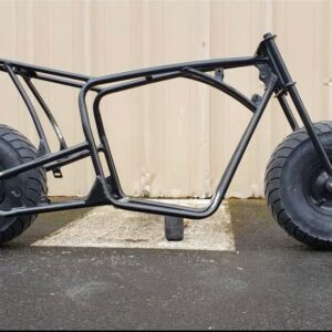 Custom Mini Bike Roller Frame โ Fat Tire Project Build