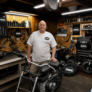 MBK Custom Mini Bike – Hand-Built