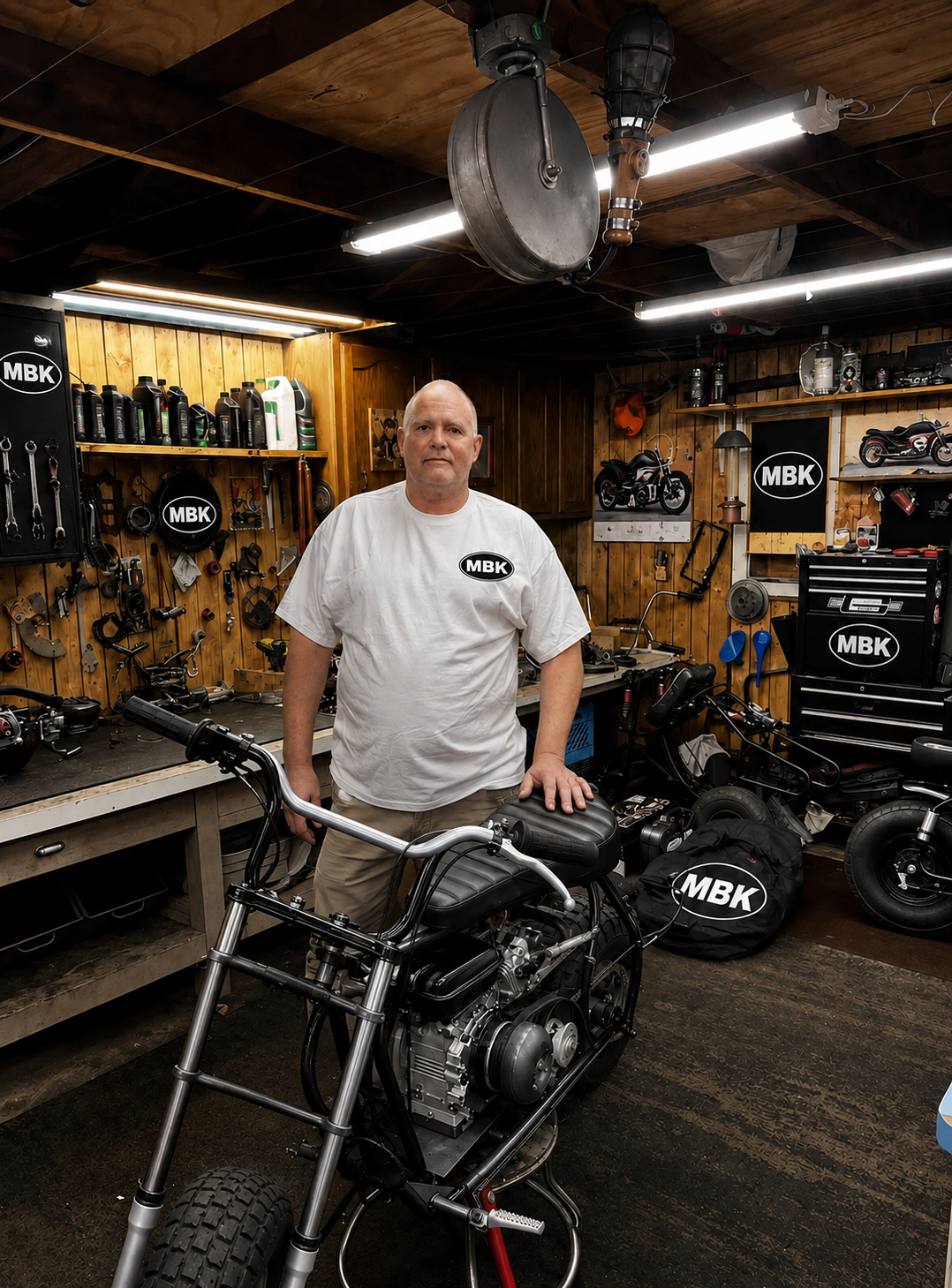 MBK Custom Mini Bike – Hand-Built