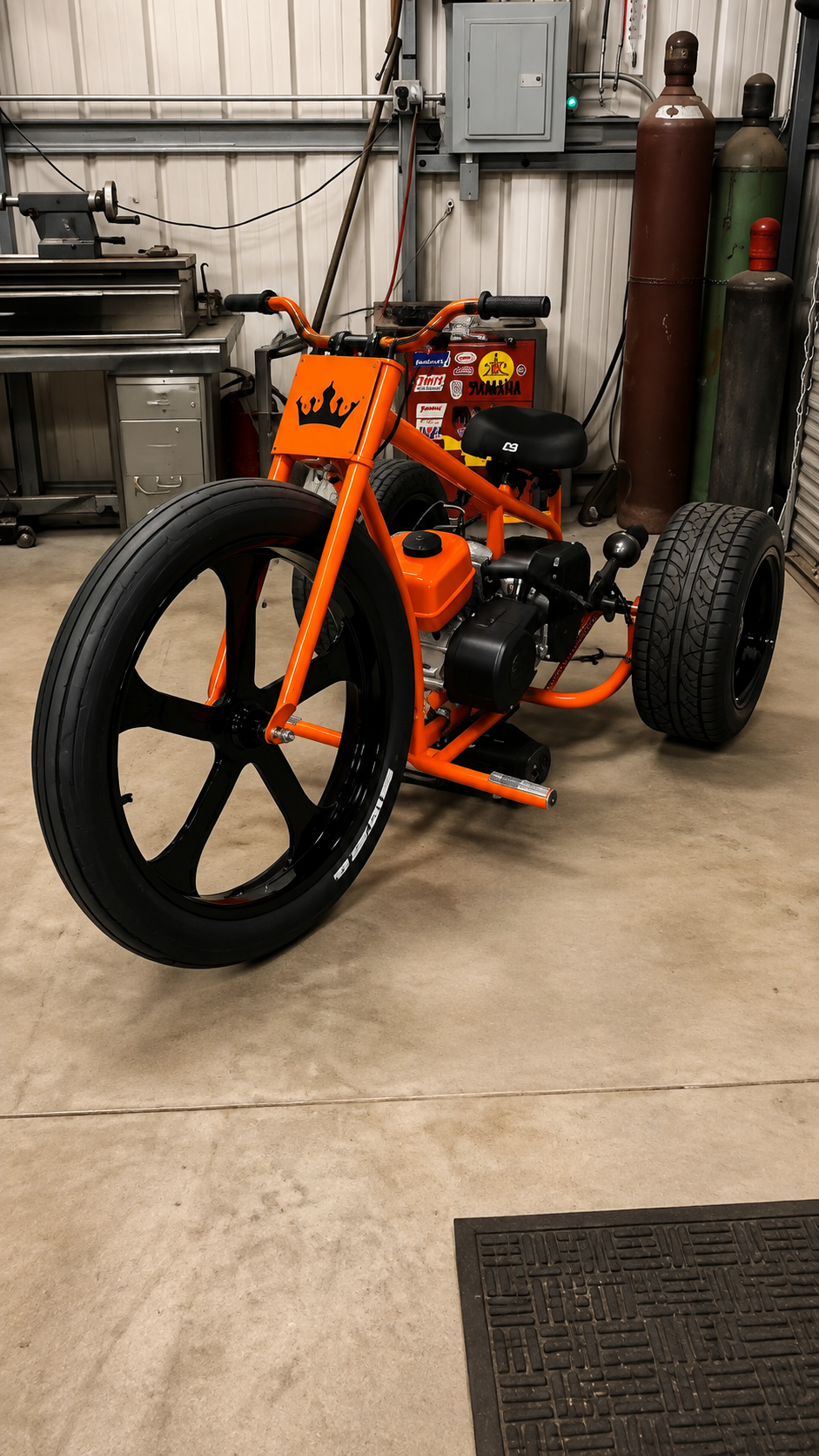 Custom Orange Mini Trike — $850 - Image 5