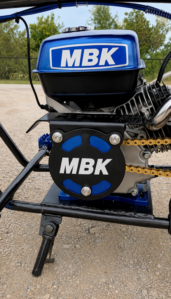 MBK Custom Mini Bike – Blue Edition