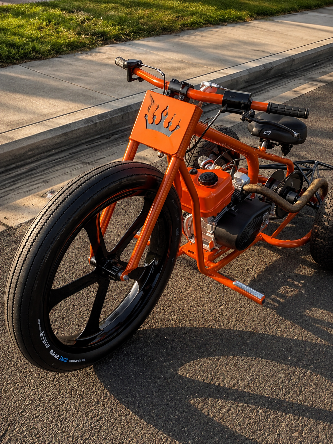 Custom Orange Mini Trike — $850 - Image 6