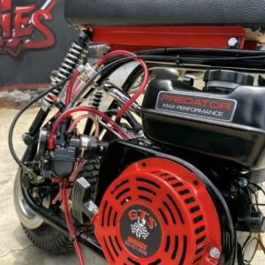 MBK Custom Mini Bike – Red & Black Edition