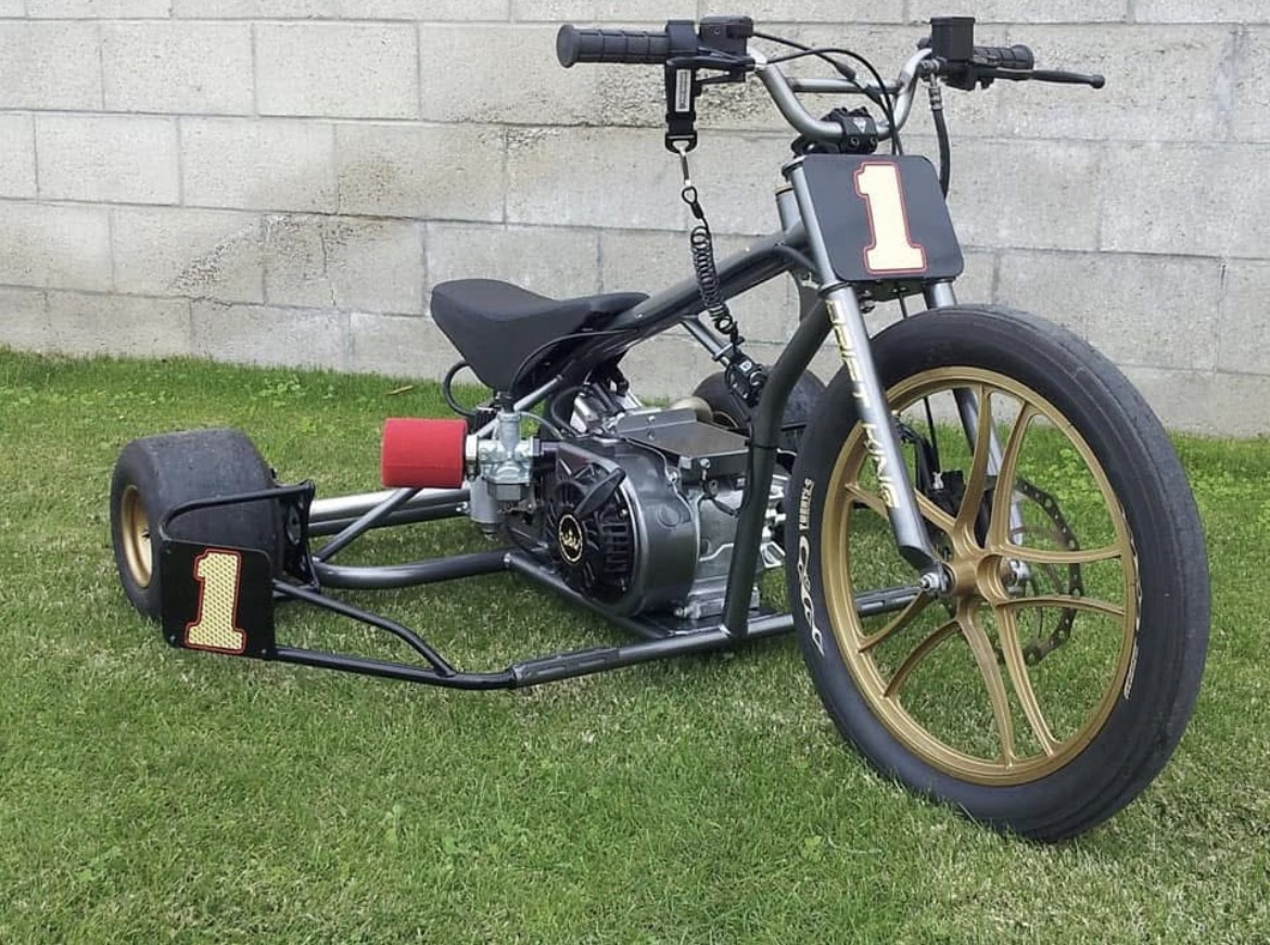 MBK Pro Performance Drift Trike – Matte Gray Edition - Image 4