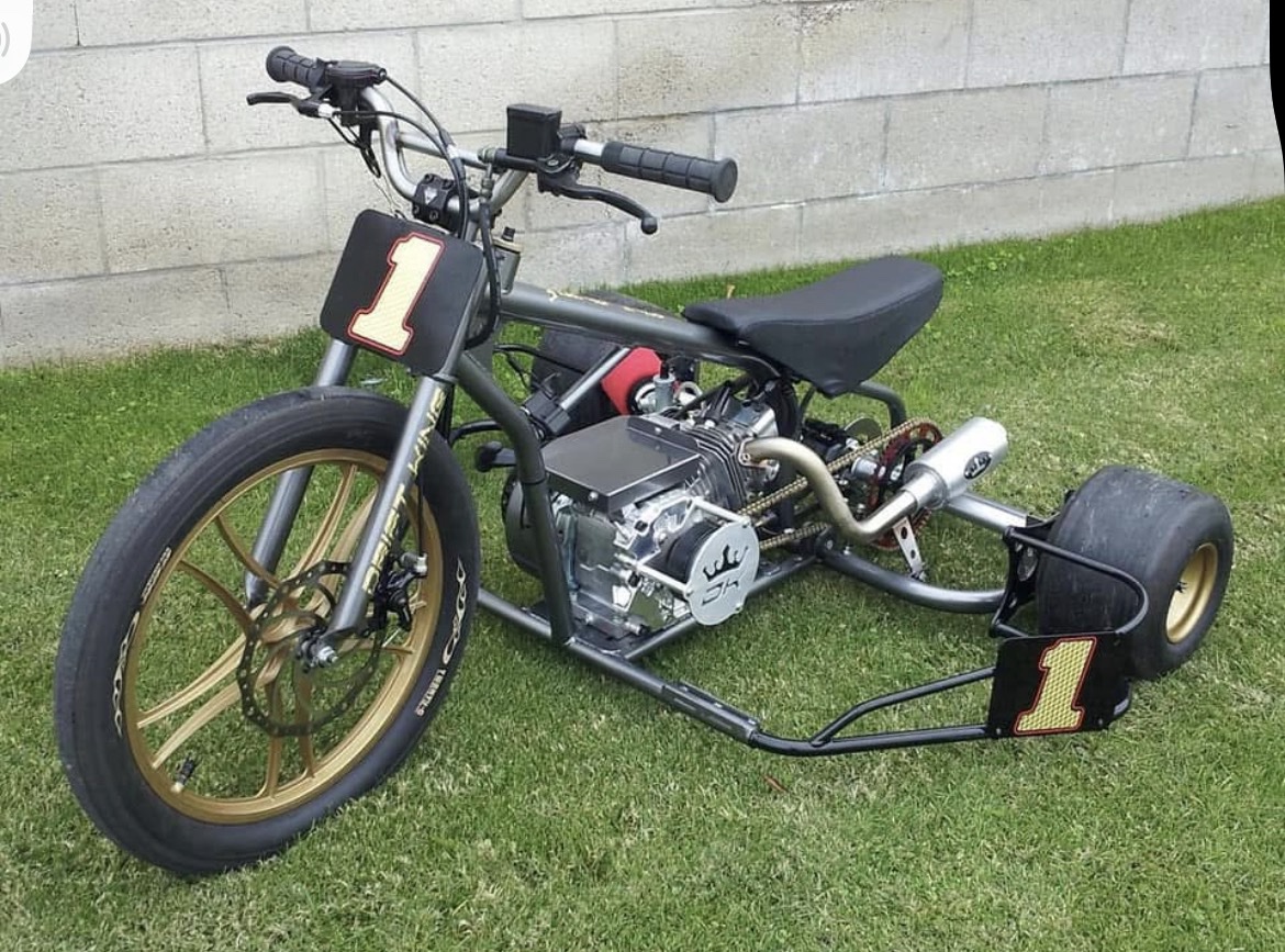 MBK Pro Performance Drift Trike – Matte Gray Edition - Image 2