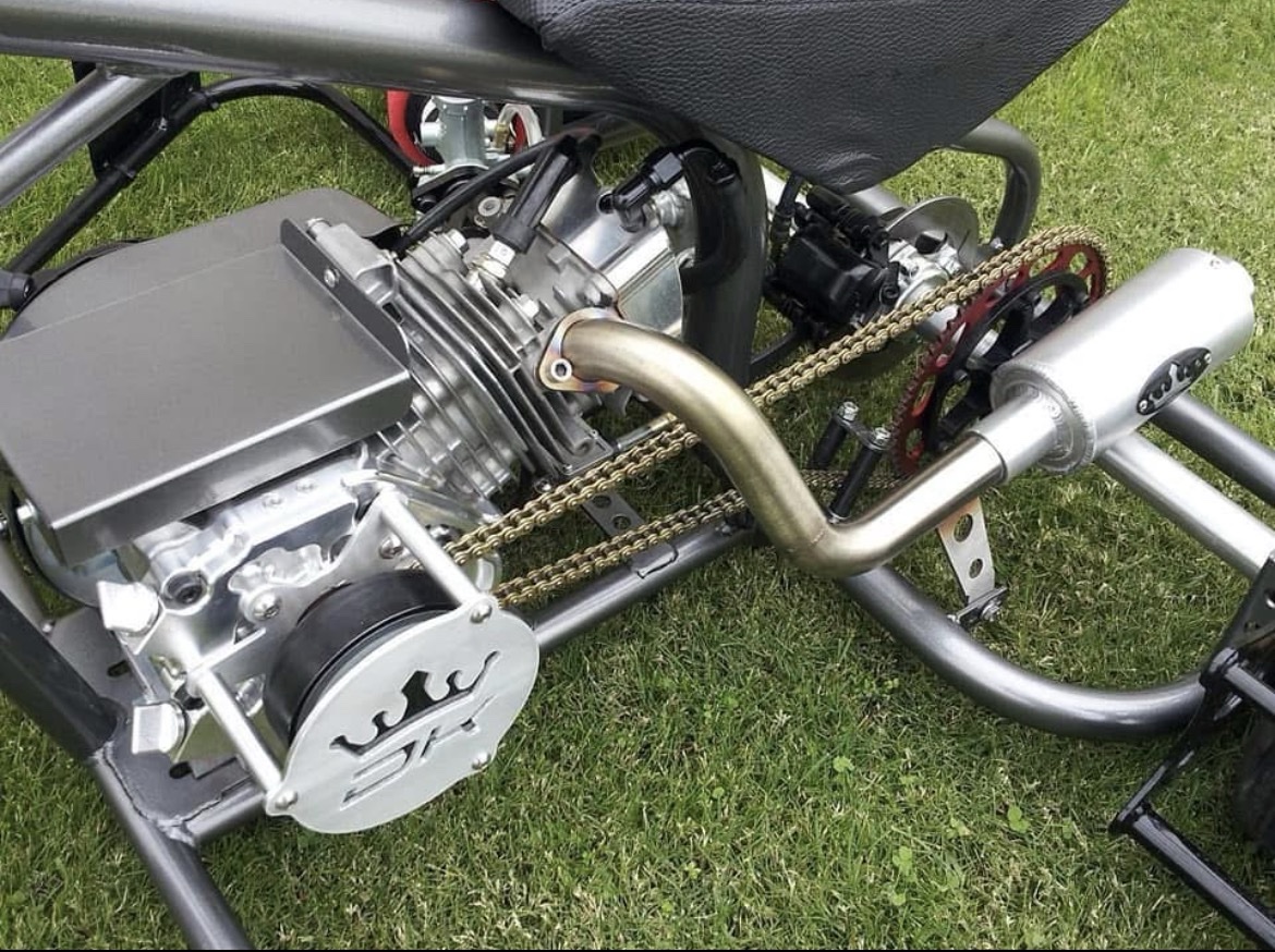 MBK Pro Performance Drift Trike – Matte Gray Edition - Image 3