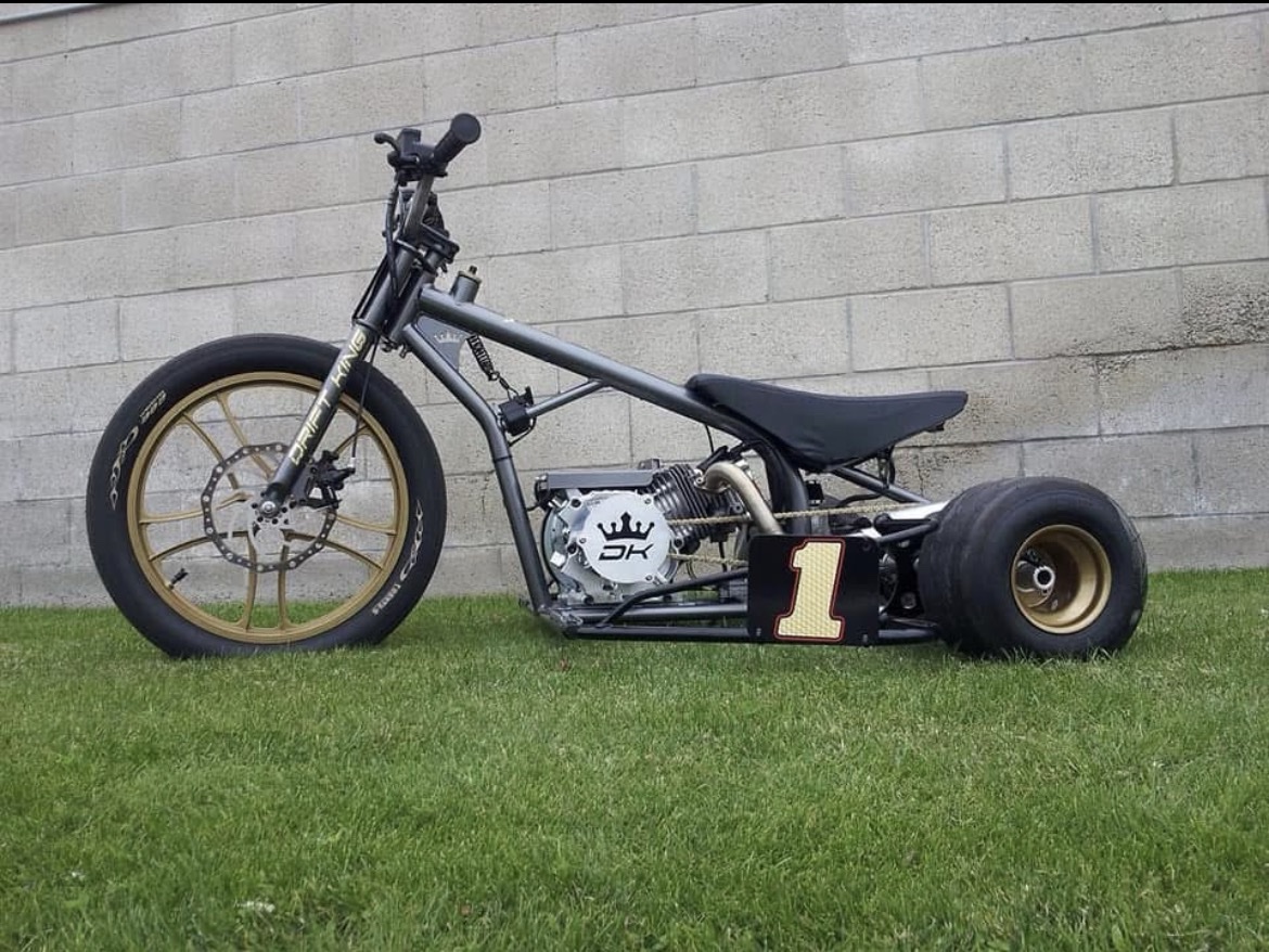 MBK Pro Performance Drift Trike – Matte Gray Edition