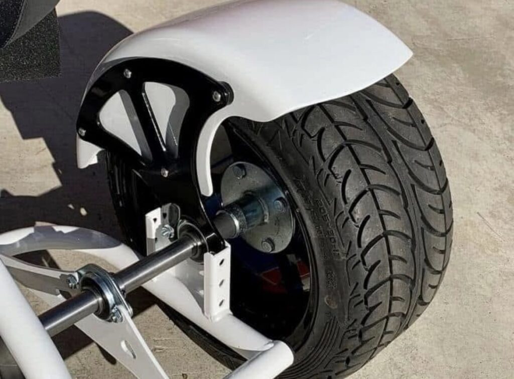 MBK Phantom Drift Trike – Arctic White Edition