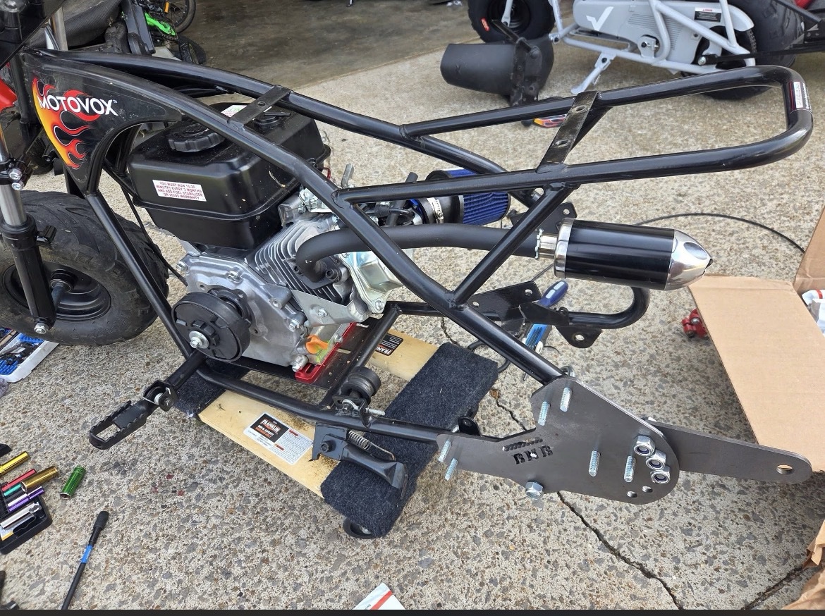 Motovox-Style Custom Mini Bike – 212cc Build