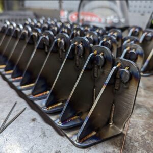 Welded Steel Frame Brackets – Custom Fabrication Set