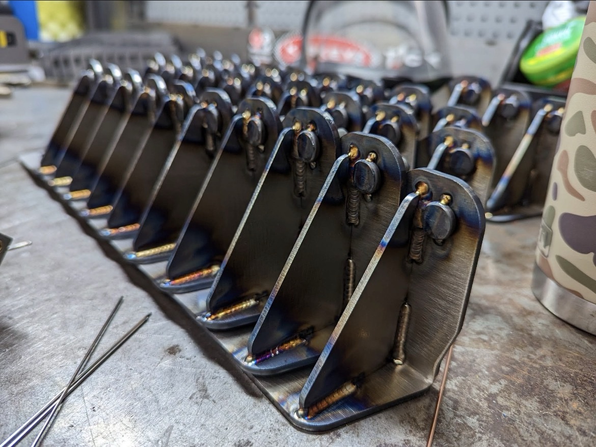 Welded Steel Frame Brackets – Custom Fabrication Set