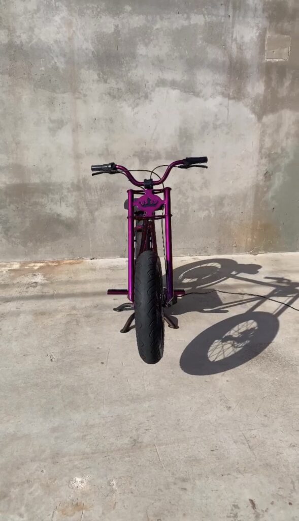 💜 Purple Crown Mini Bike — “Royal Fury”